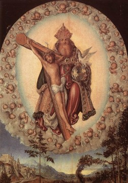 Werke von 350 berühmten Malern Werke - Trinity Lucas Cranach der Ältere